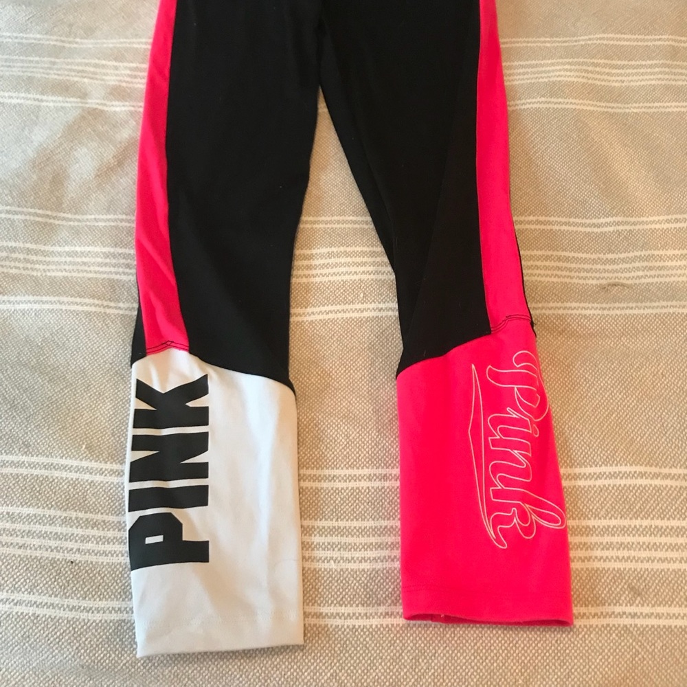 VS Pink Yoga Leggings
